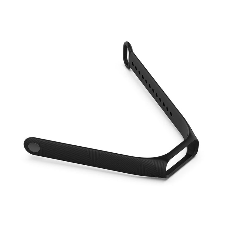Mega holdbart Samsung Galaxy Fit-e Silikone Rem - Sort#serie_1