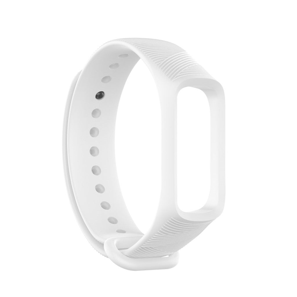 Mega holdbart Samsung Galaxy Fit-e Silikone Rem - Hvid#serie_2