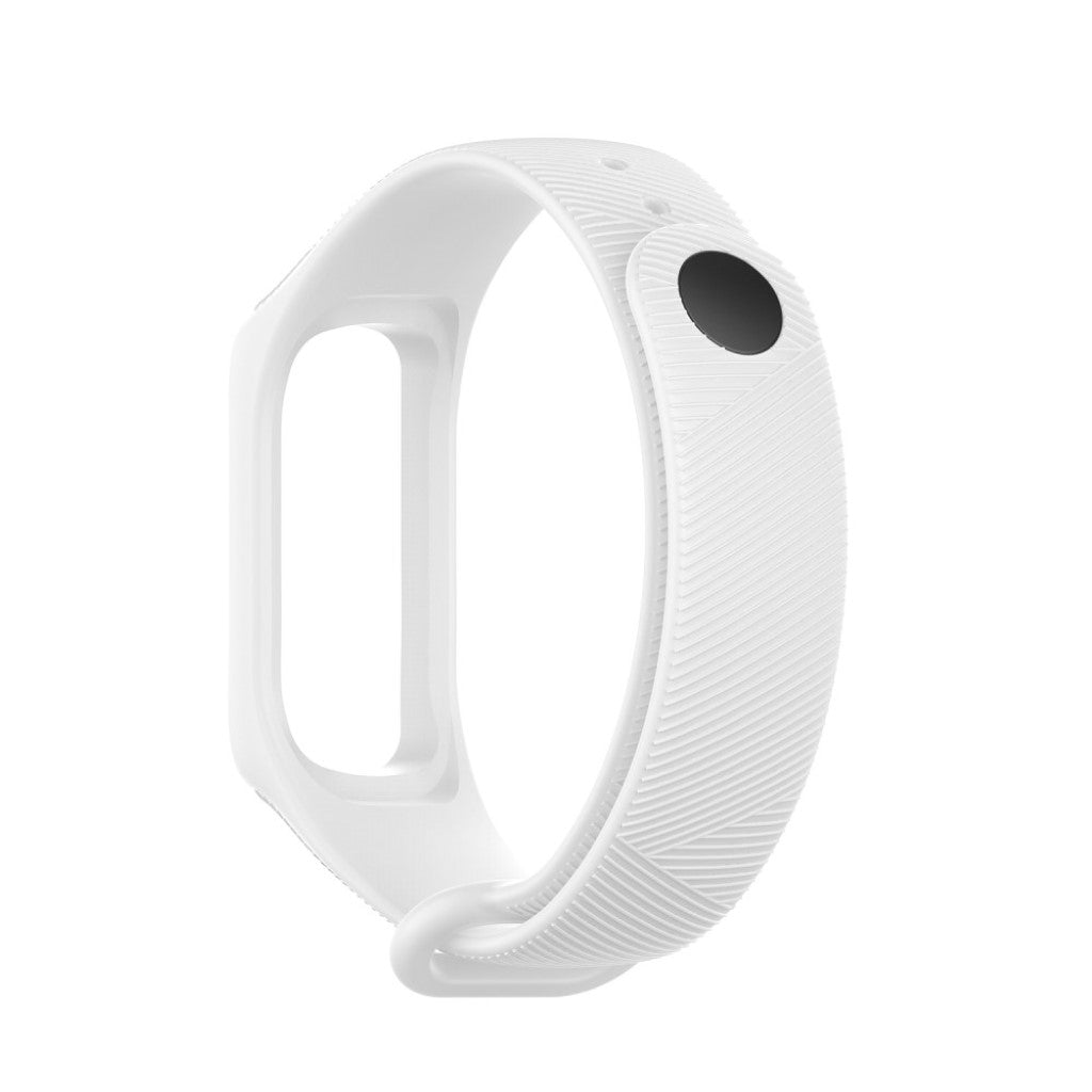 Mega holdbart Samsung Galaxy Fit-e Silikone Rem - Hvid#serie_2