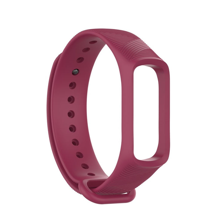 Mega holdbart Samsung Galaxy Fit-e Silikone Rem - Rød#serie_4