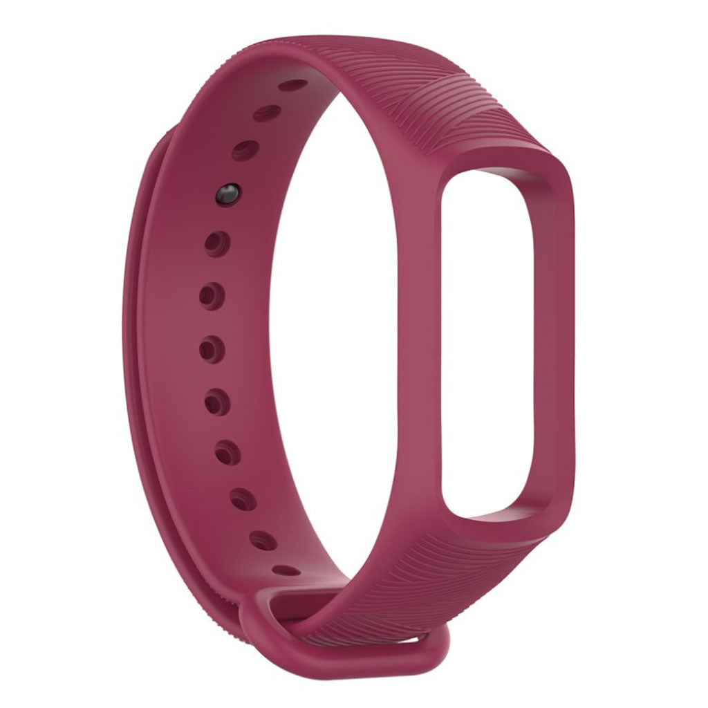 Mega holdbart Samsung Galaxy Fit-e Silikone Rem - Rød#serie_4