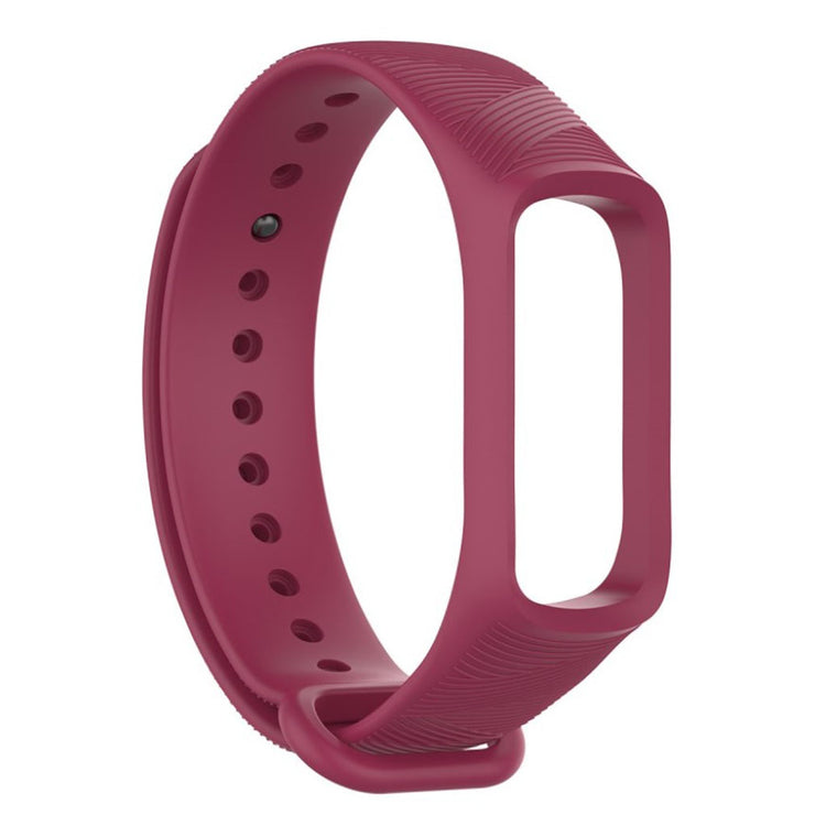 Mega holdbart Samsung Galaxy Fit-e Silikone Rem - Rød#serie_4
