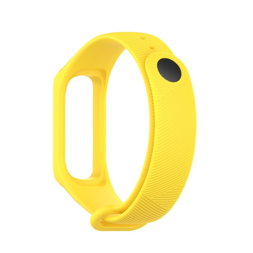 Mega holdbart Samsung Galaxy Fit-e Silikone Rem - Gul#serie_6