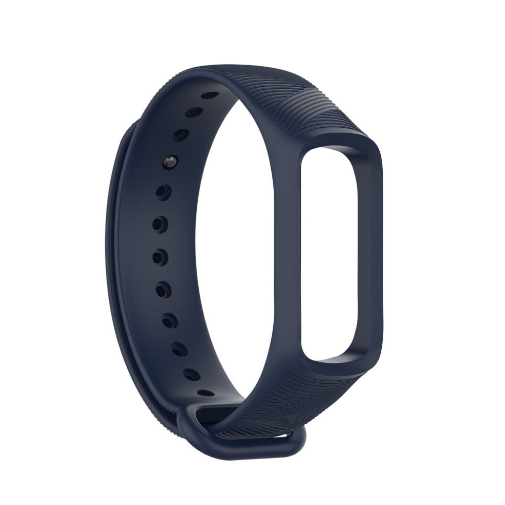 Mega holdbart Samsung Galaxy Fit-e Silikone Rem - Blå#serie_9