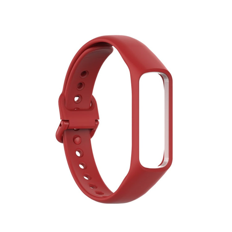 Mega fint Samsung Galaxy Fit-e Silikone Rem - Rød#serie_4
