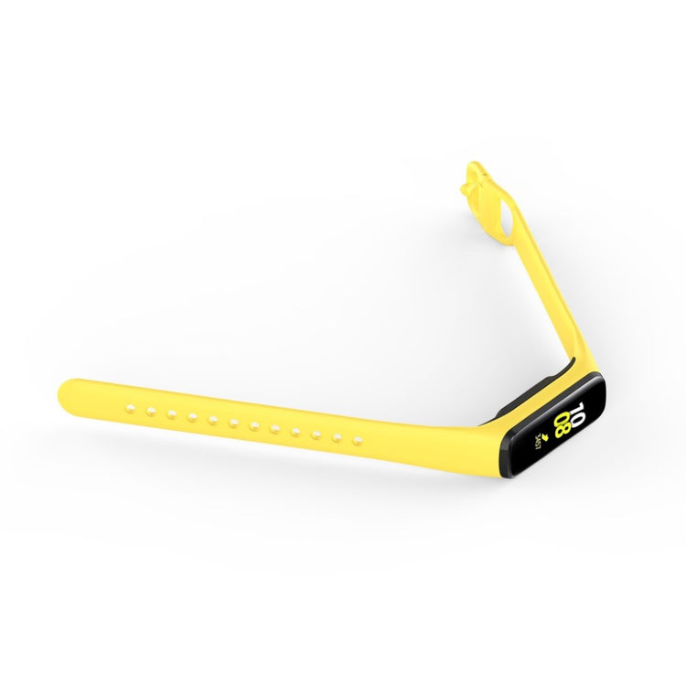 Mega fint Samsung Galaxy Fit-e Silikone Rem - Gul#serie_6