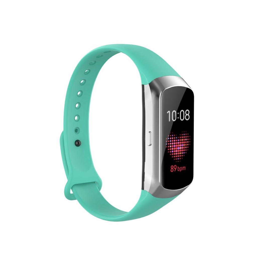 Elegant Samsung Galaxy Fit Silikone Rem - Grøn#serie_5