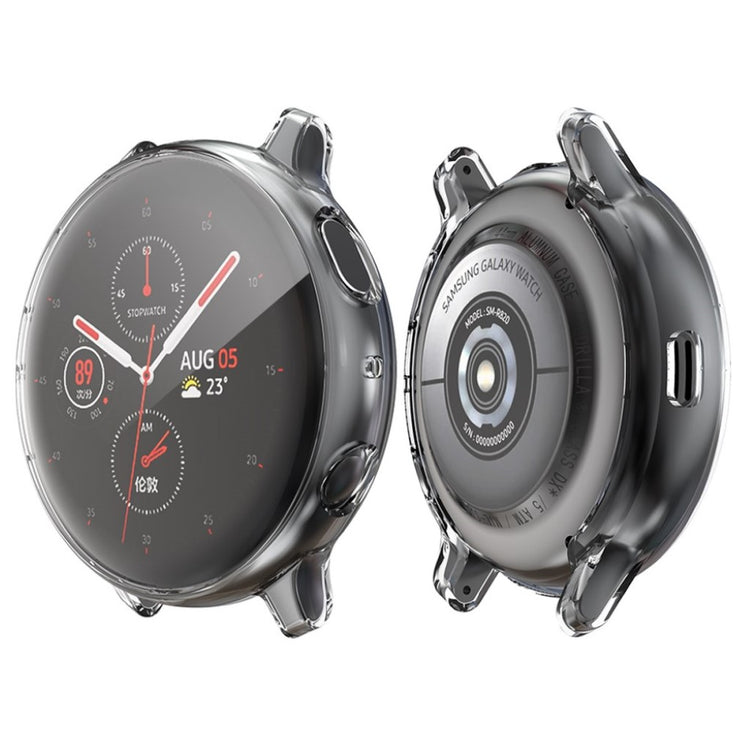 Super Pænt Samsung Galaxy Watch Active 2 - 40mm Silikone Cover - Gennemsigtig#serie_2
