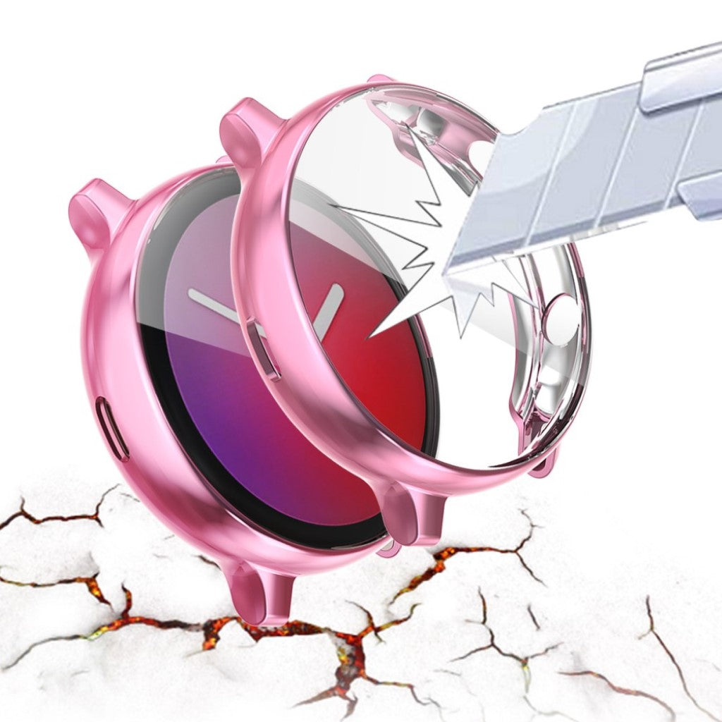 Super Pænt Samsung Galaxy Watch Active 2 - 40mm Silikone Cover - Pink#serie_4