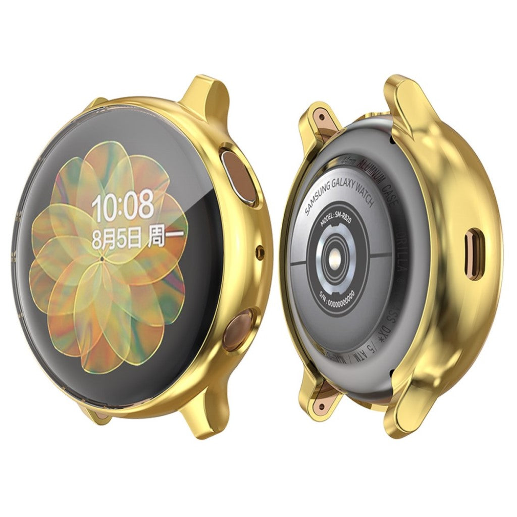 Super Pænt Samsung Galaxy Watch Active 2 - 40mm Silikone Cover - Guld#serie_6