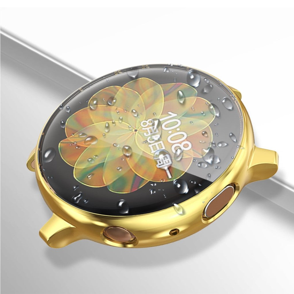 Super Pænt Samsung Galaxy Watch Active 2 - 40mm Silikone Cover - Guld#serie_6
