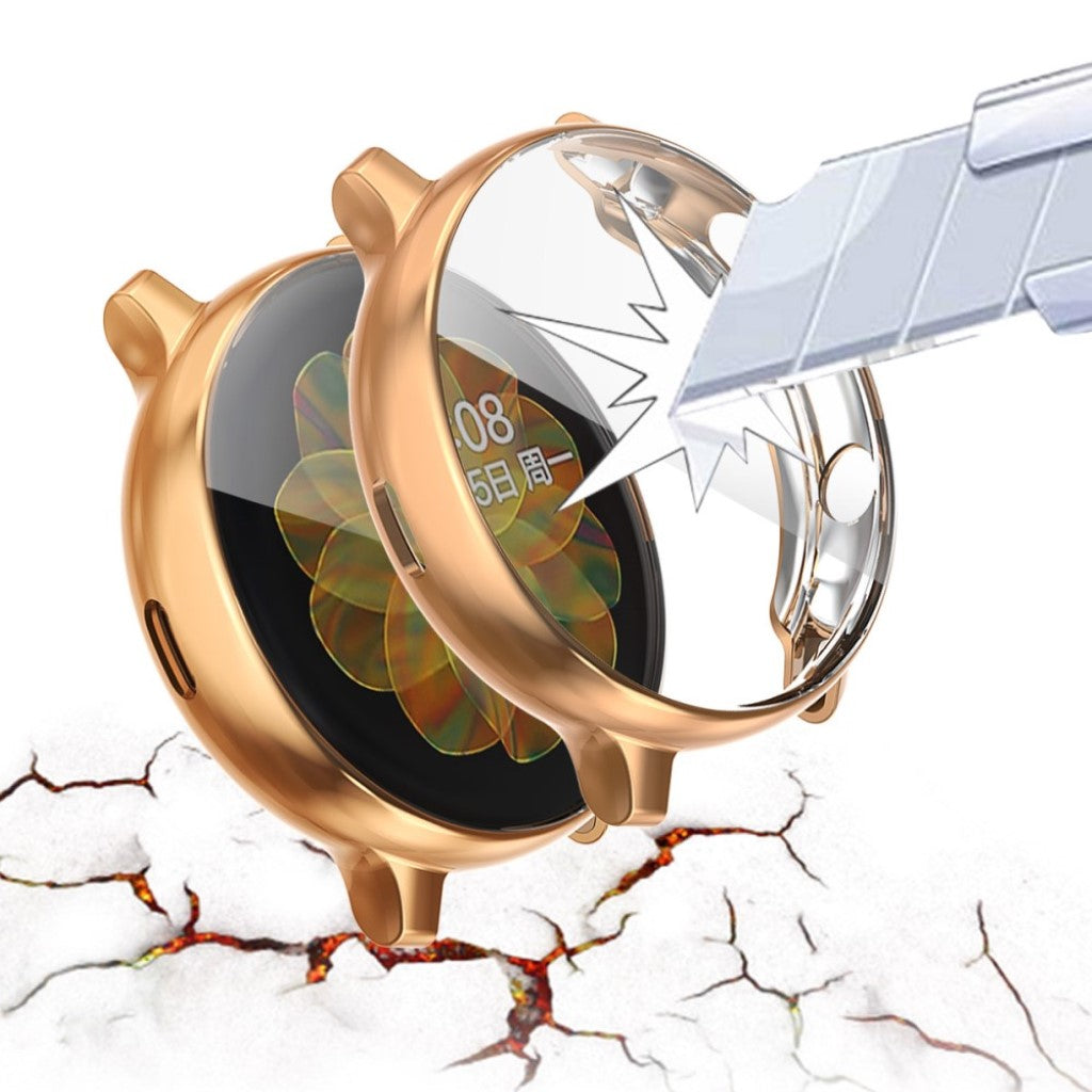 Meget Godt Samsung Galaxy Watch Active 2 - 40mm Silikone Cover - Guld#serie_4