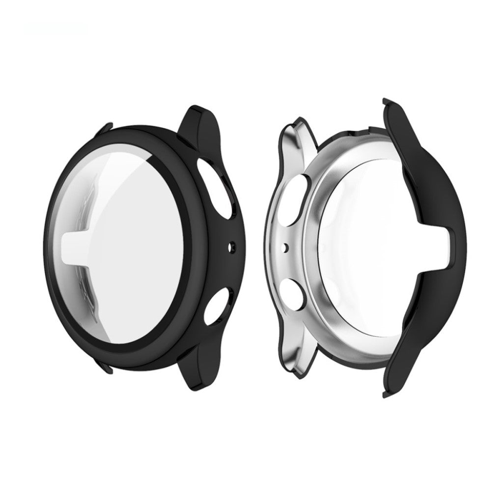 Mega Fed Samsung Galaxy Watch Active 2 - 40mm Silikone Cover - Sort#serie_1