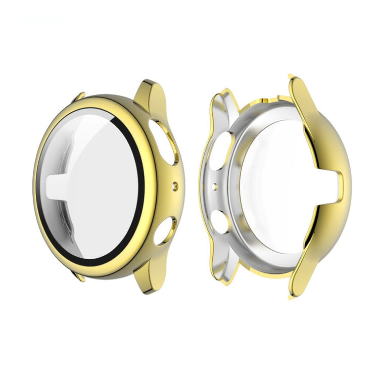 Mega Fed Samsung Galaxy Watch Active 2 - 40mm Silikone Cover - Guld#serie_3