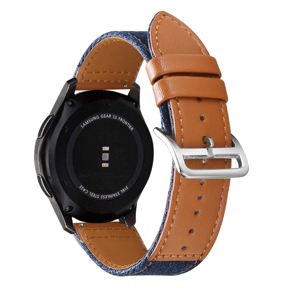 Meget skøn Samsung Galaxy Watch 3 (45mm) Nylon Rem - Brun#serie_4