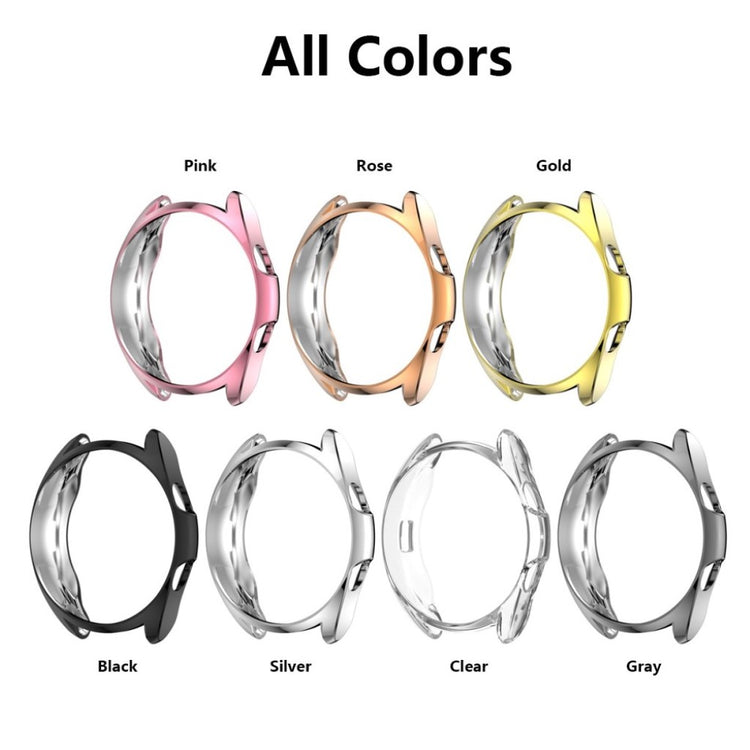 Fint Samsung Galaxy Watch 3 (45mm) Silikone Cover - Sort#serie_1