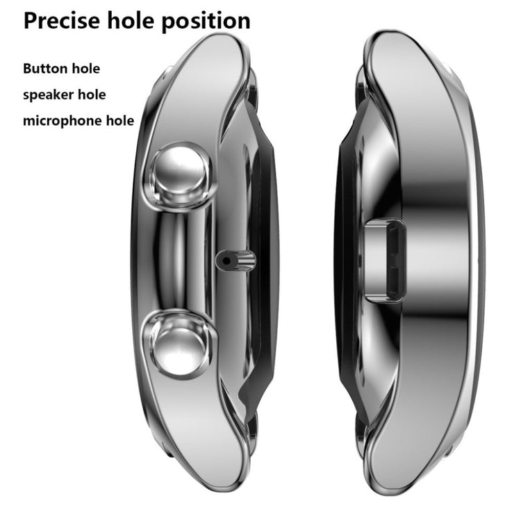 Fint Samsung Galaxy Watch 3 (45mm) Silikone Cover - Sølv#serie_3