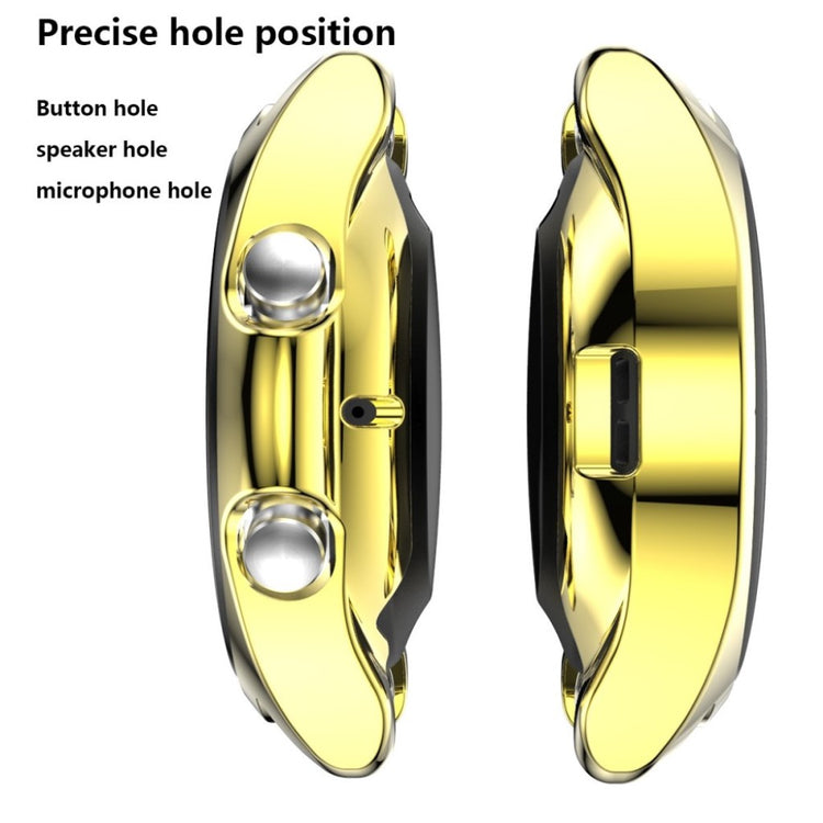 Fint Samsung Galaxy Watch 3 (45mm) Silikone Cover - Guld#serie_4
