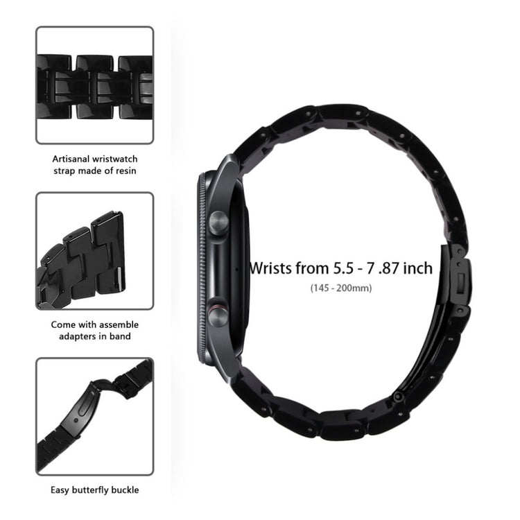 Helt vildt nydelig Samsung Galaxy Watch 3 (45mm)  Rem - Sort#serie_1