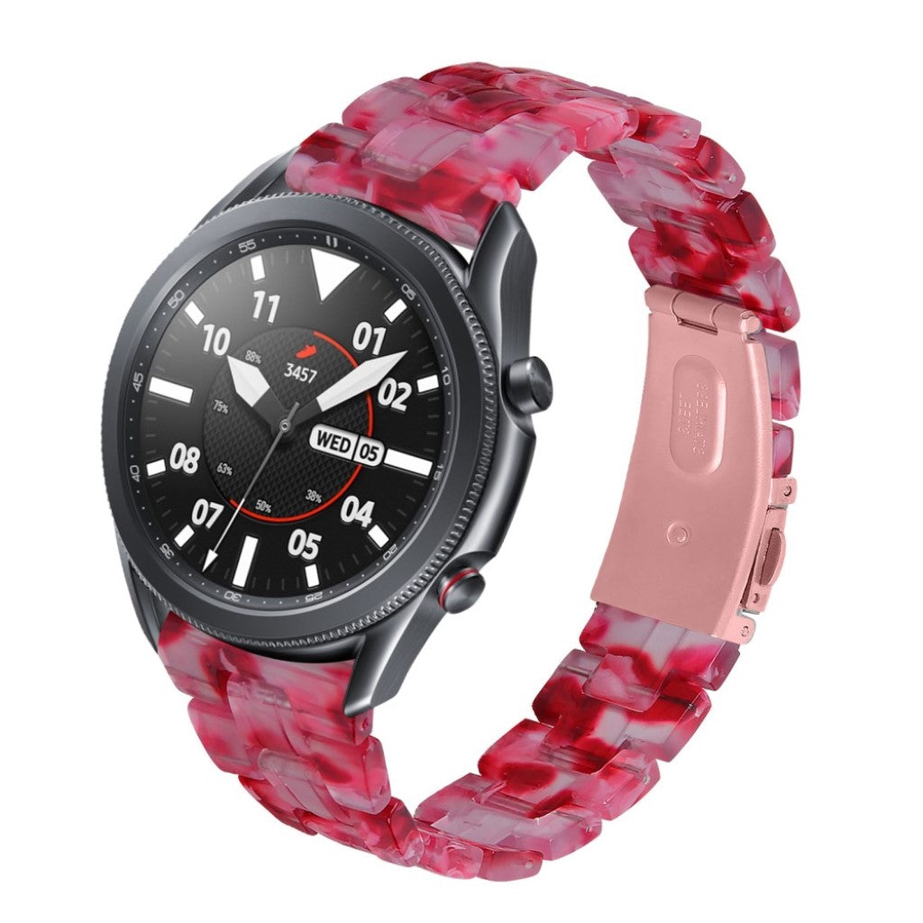 Helt vildt nydelig Samsung Galaxy Watch 3 (45mm)  Rem - Rød#serie_10