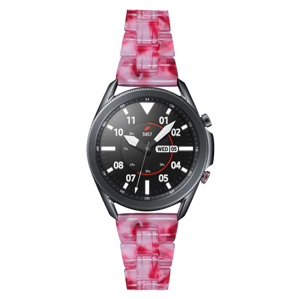 Helt vildt nydelig Samsung Galaxy Watch 3 (45mm)  Rem - Rød#serie_10