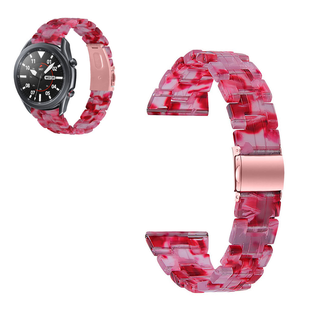 Helt vildt nydelig Samsung Galaxy Watch 3 (45mm)  Rem - Rød#serie_10
