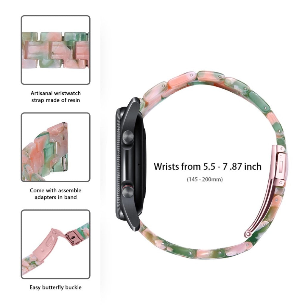 Helt vildt nydelig Samsung Galaxy Watch 3 (45mm)  Rem - Flerfarvet#serie_11
