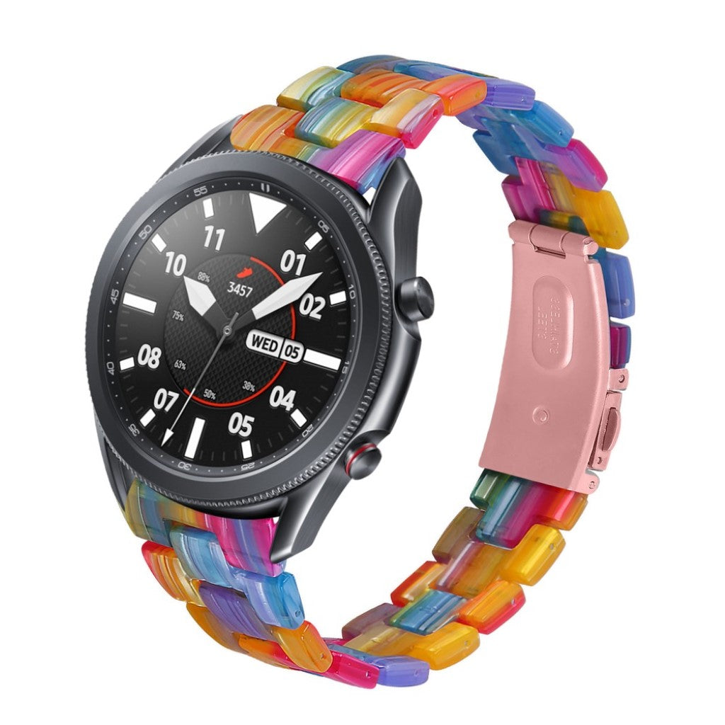Helt vildt nydelig Samsung Galaxy Watch 3 (45mm)  Rem - Flerfarvet#serie_12