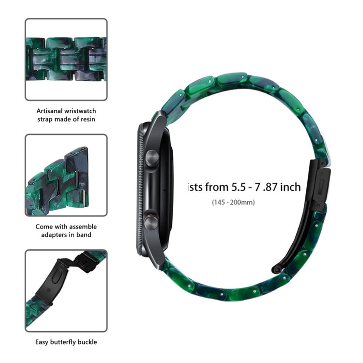 Helt vildt nydelig Samsung Galaxy Watch 3 (45mm)  Rem - Grøn#serie_13