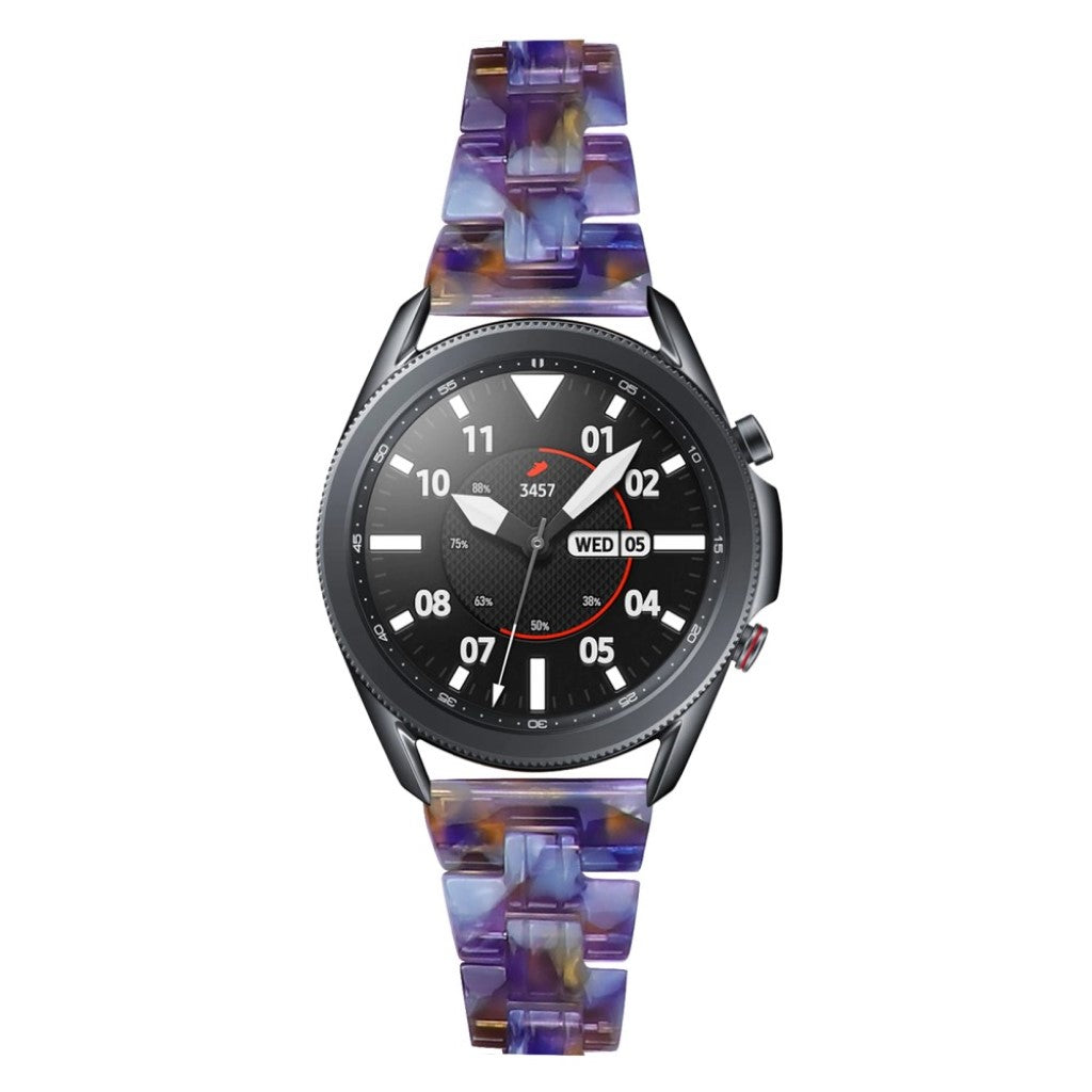 Helt vildt nydelig Samsung Galaxy Watch 3 (45mm)  Rem - Blå#serie_14