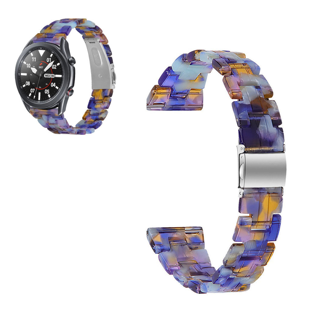 Helt vildt nydelig Samsung Galaxy Watch 3 (45mm)  Rem - Blå#serie_14