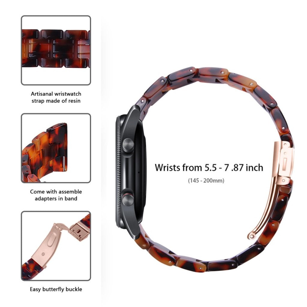 Helt vildt nydelig Samsung Galaxy Watch 3 (45mm)  Rem - Rød#serie_16