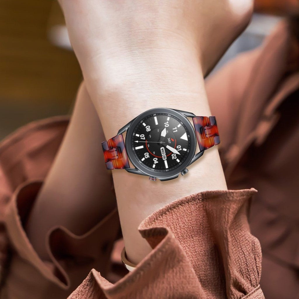 Helt vildt nydelig Samsung Galaxy Watch 3 (45mm)  Rem - Rød#serie_16