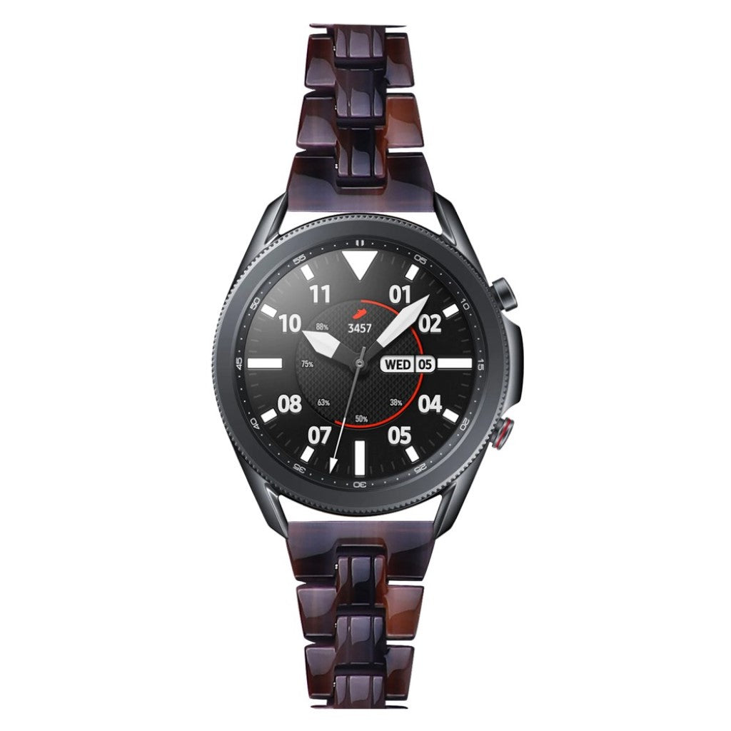 Helt vildt nydelig Samsung Galaxy Watch 3 (45mm)  Rem - Brun#serie_17