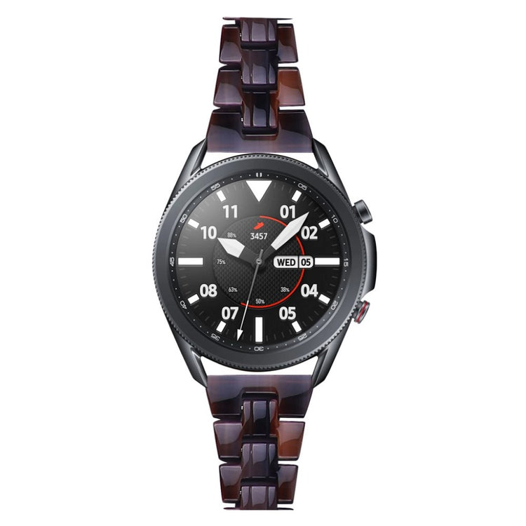 Helt vildt nydelig Samsung Galaxy Watch 3 (45mm)  Rem - Brun#serie_17