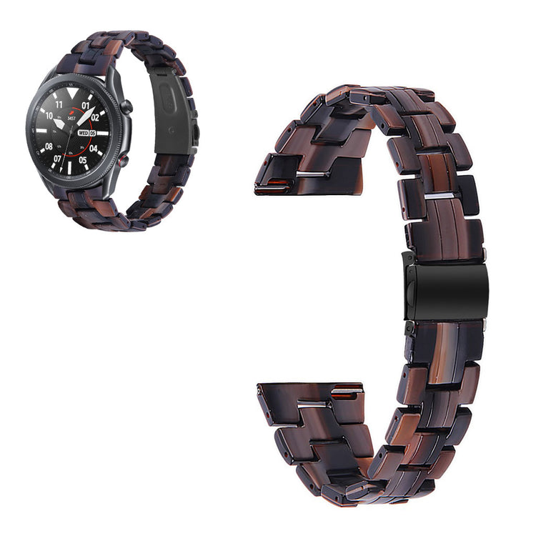 Helt vildt nydelig Samsung Galaxy Watch 3 (45mm)  Rem - Brun#serie_17