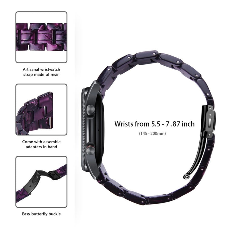 Helt vildt nydelig Samsung Galaxy Watch 3 (45mm)  Rem - Lilla#serie_19