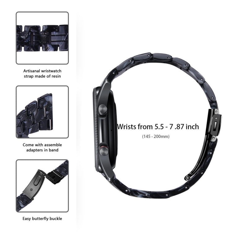 Helt vildt nydelig Samsung Galaxy Watch 3 (45mm)  Rem - Sort#serie_2