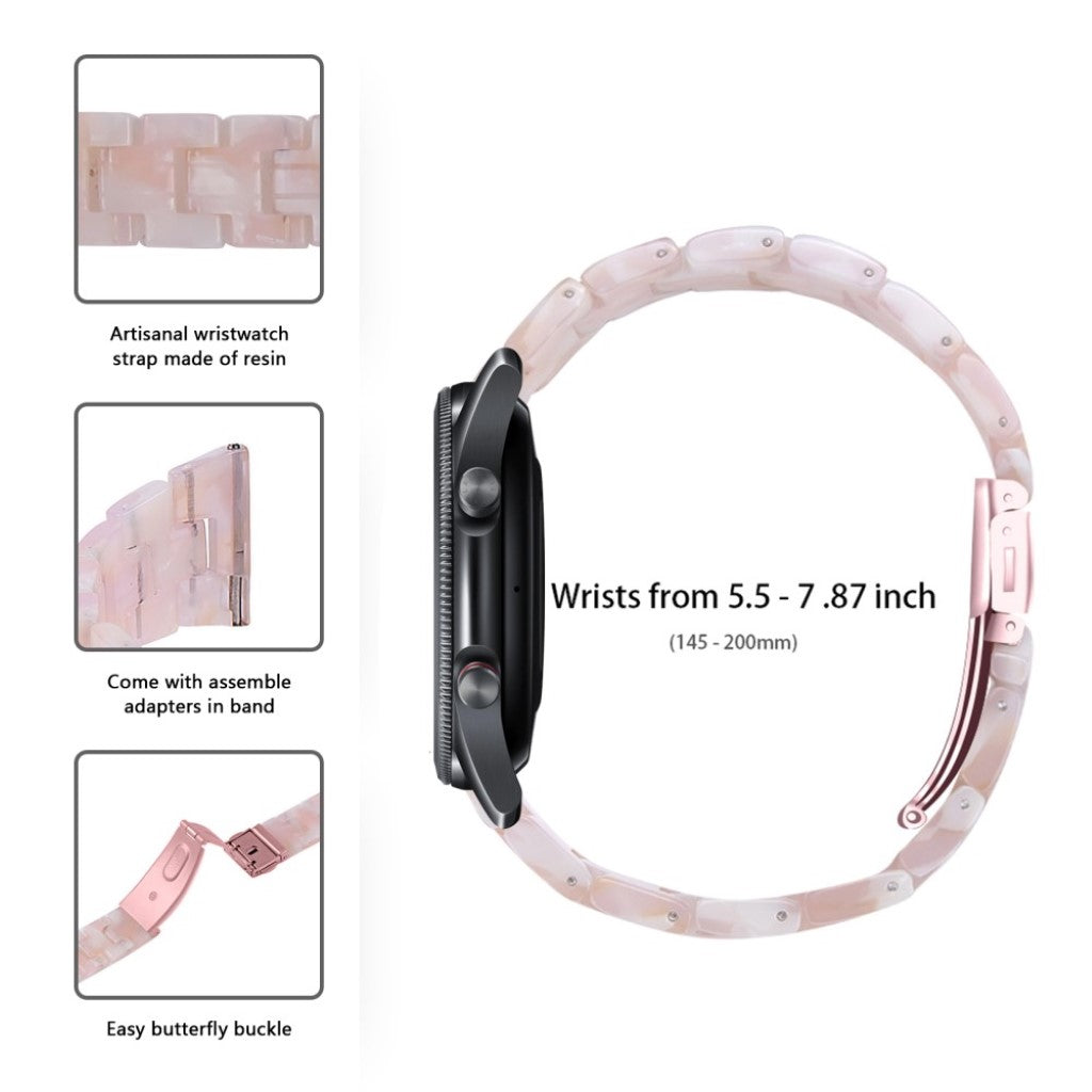 Helt vildt nydelig Samsung Galaxy Watch 3 (45mm)  Rem - Pink#serie_5