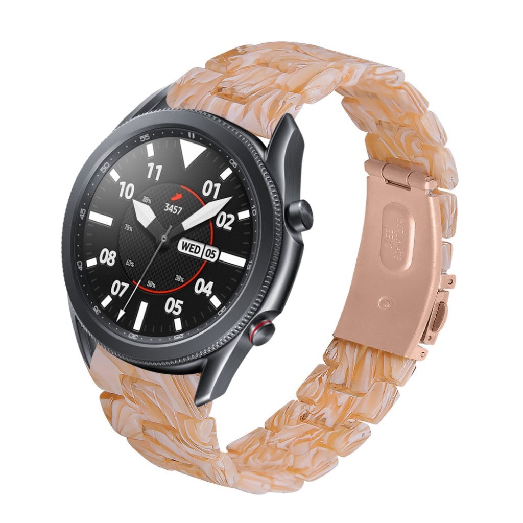 Helt vildt nydelig Samsung Galaxy Watch 3 (45mm)  Rem - Guld#serie_7
