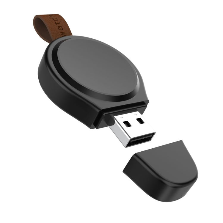 Plastik Universal Samsung Smartwatch Trådløs  Ladestation - Sort#serie_1