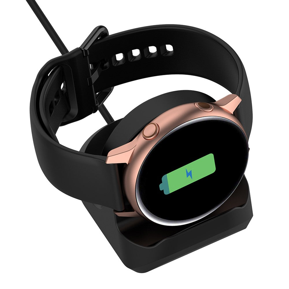 Universal Samsung Smartwatch Silikone Holder - Sort#serie_1