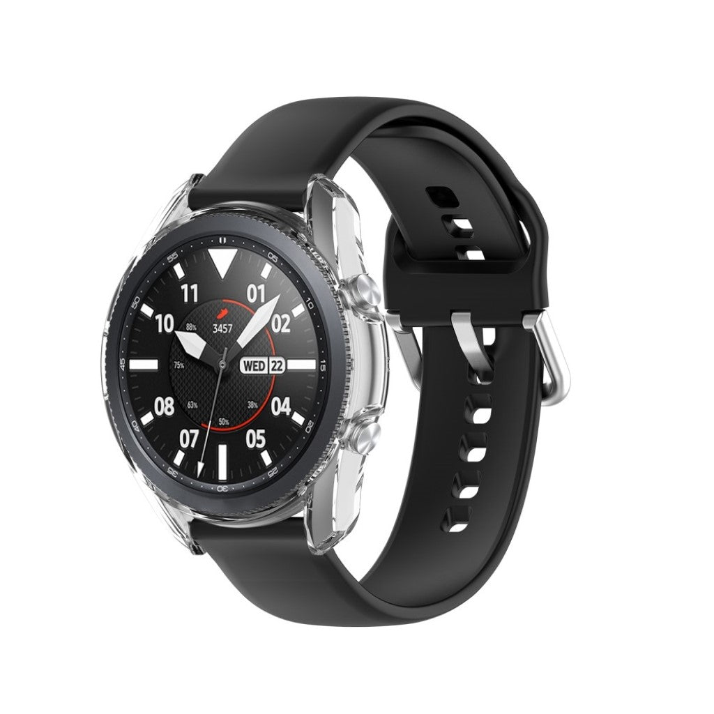 Fed Samsung Galaxy Watch 3 (41mm) Silikone Cover - Gennemsigtig#serie_2