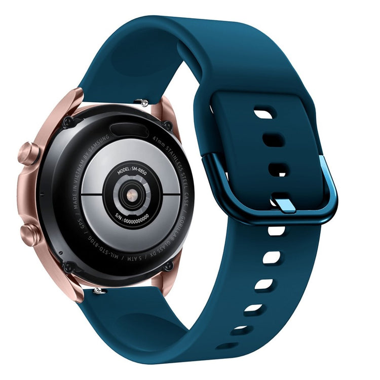 Helt vildt godt Samsung Galaxy Watch 3 (41mm) Silikone Rem - Grøn#serie_9