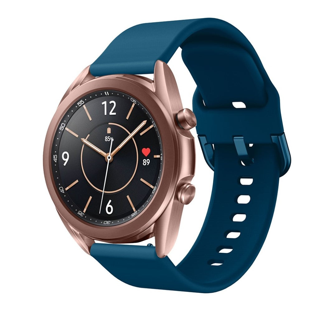 Helt vildt godt Samsung Galaxy Watch 3 (41mm) Silikone Rem - Grøn#serie_9