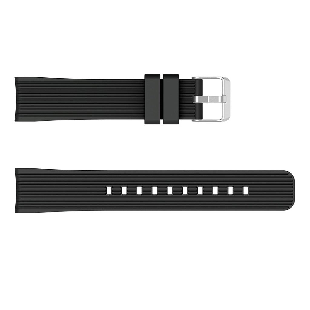 Rigtigt pænt Samsung Galaxy Watch 3 (41mm) Silikone Rem - Sort#serie_1