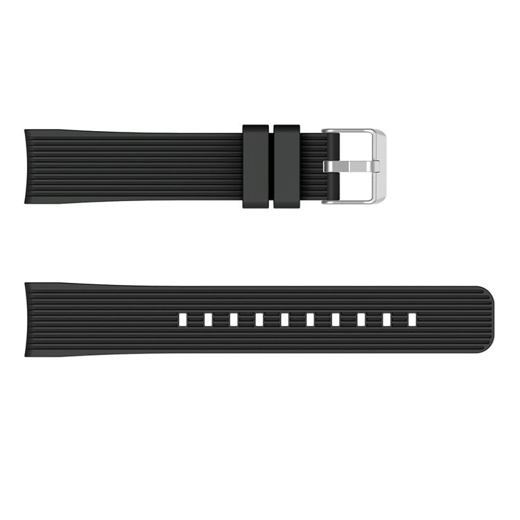Rigtigt pænt Samsung Galaxy Watch 3 (41mm) Silikone Rem - Sort#serie_1