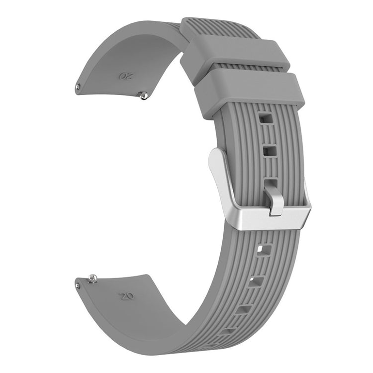 Rigtigt pænt Samsung Galaxy Watch 3 (41mm) Silikone Rem - Sølv#serie_5