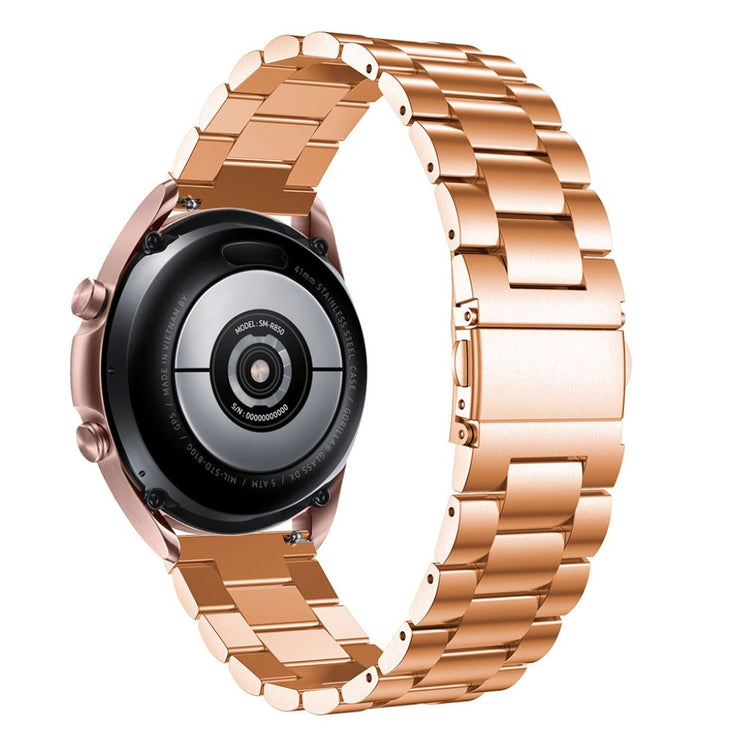 Helt vildt smuk Samsung Galaxy Watch 3 (41mm) Metal Rem - Pink#serie_2