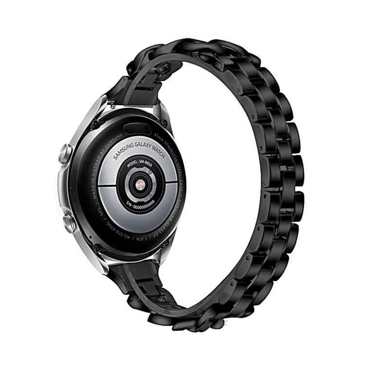 Fremragende Samsung Galaxy Watch 3 (41mm) Metal Rem - Sort#serie_1